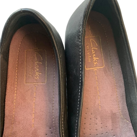 Black Leather Slip On Shoes - Picture 7 of 14